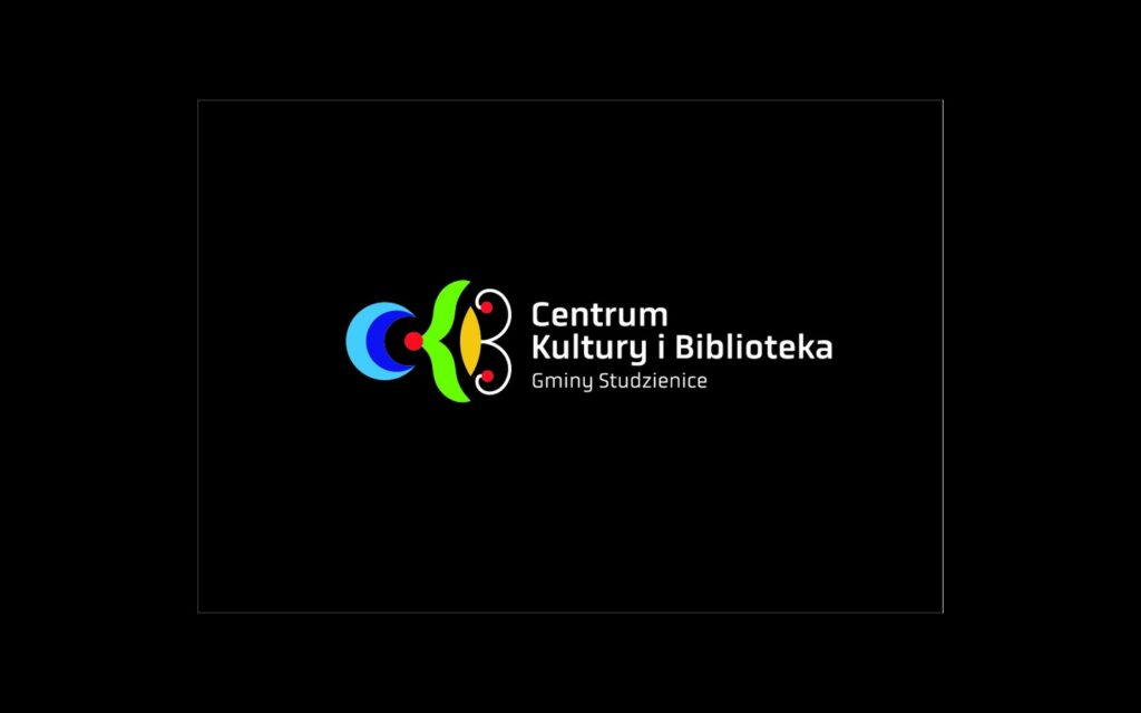 Logo Centrum Kultury i Biblioteka Gminy Studzienice - identyfikacja wizualna