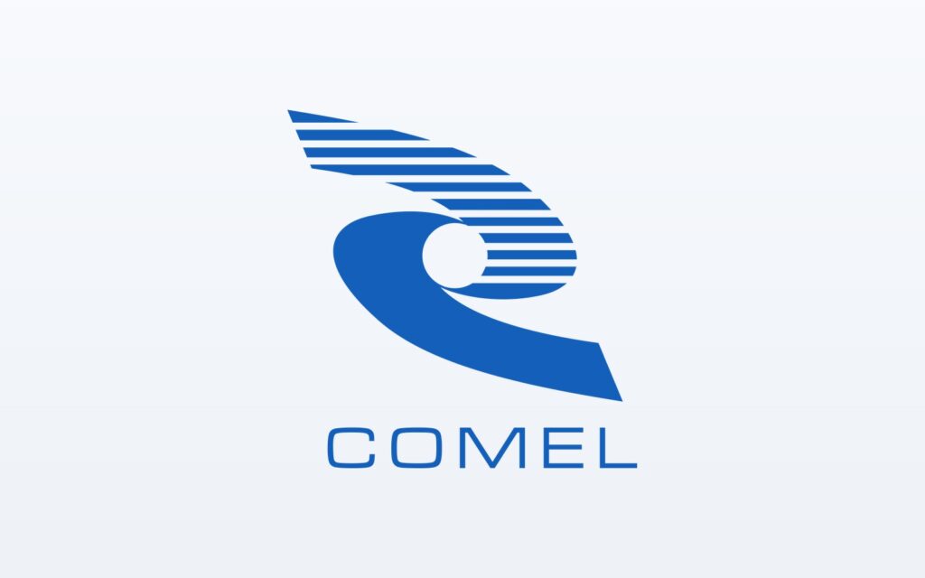 Logo Comel - materiały marketingowe i identyfikacja, usługi IT