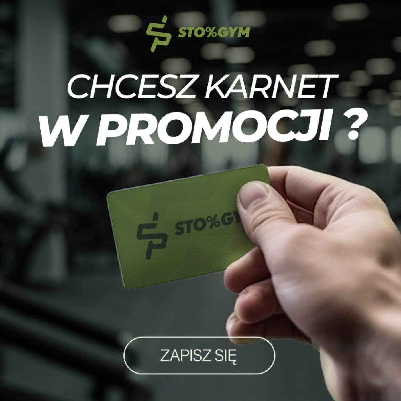 Kreacja z przedsprzedaży karnetów w promocji